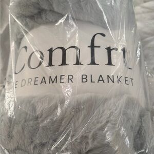 Comfri Plush Blanket in Elegant Gray